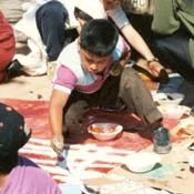 Niños de la calle, colonia Doctores, CDMX, 1997