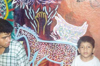 Mural en la cárcel de Pochutla, Oaxaca